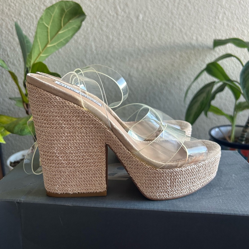 Steve Madden Espadrille Platform Heels